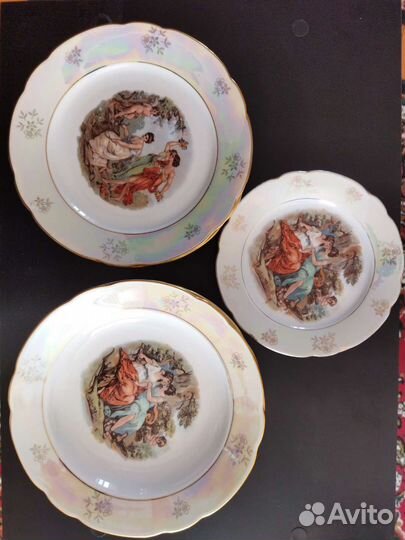 Набор тарелок мадонна гдр