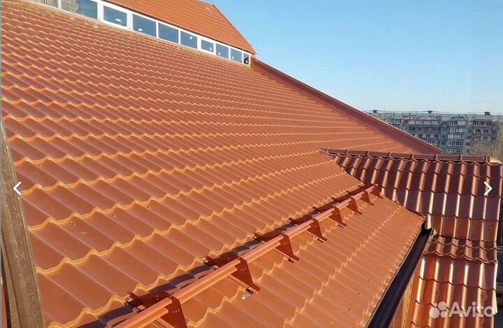 Кровля под ключ. Металлочерепица. Кровельные работ