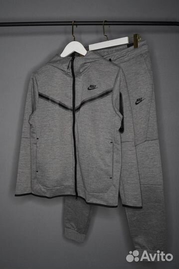 Костюм Nike Tech Fleece темно-серый
