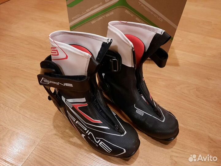 Лыжные ботинки Spine sns и крепления Salomon sns