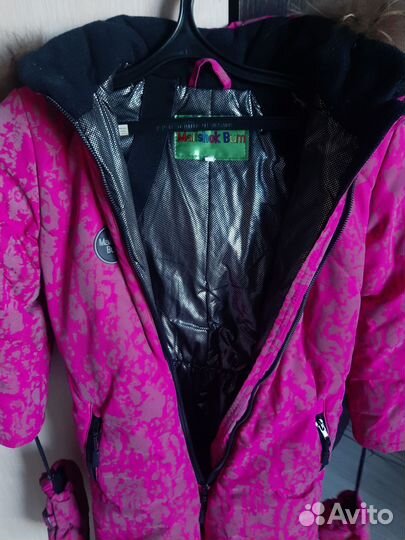 Зимний комбинезон для девочки 116 бу