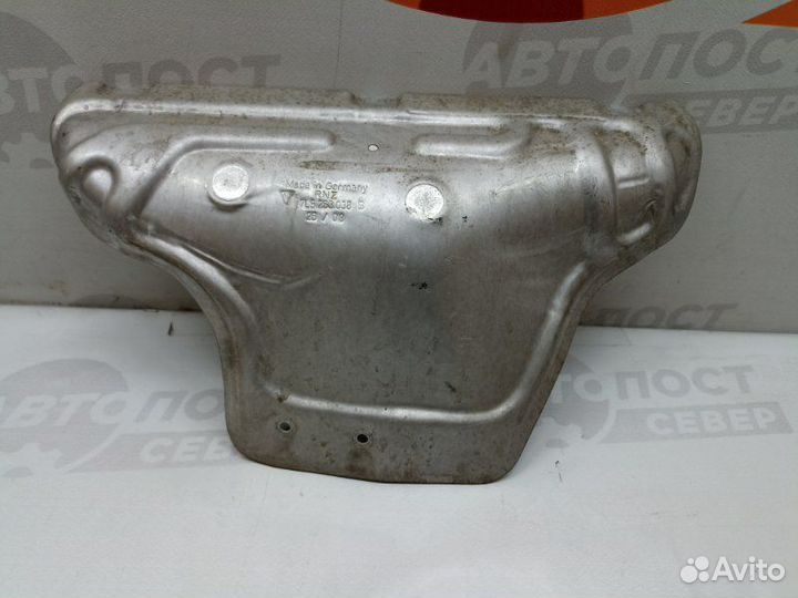 Защита выпускного коллектора правая Porsche