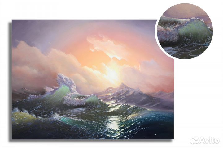 Картина маслом на холсте