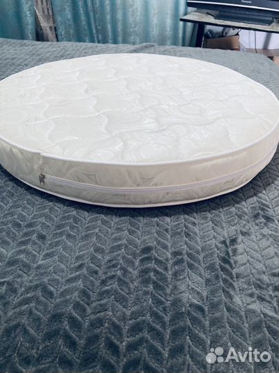 Детский матрас в круглую кровать трансформер