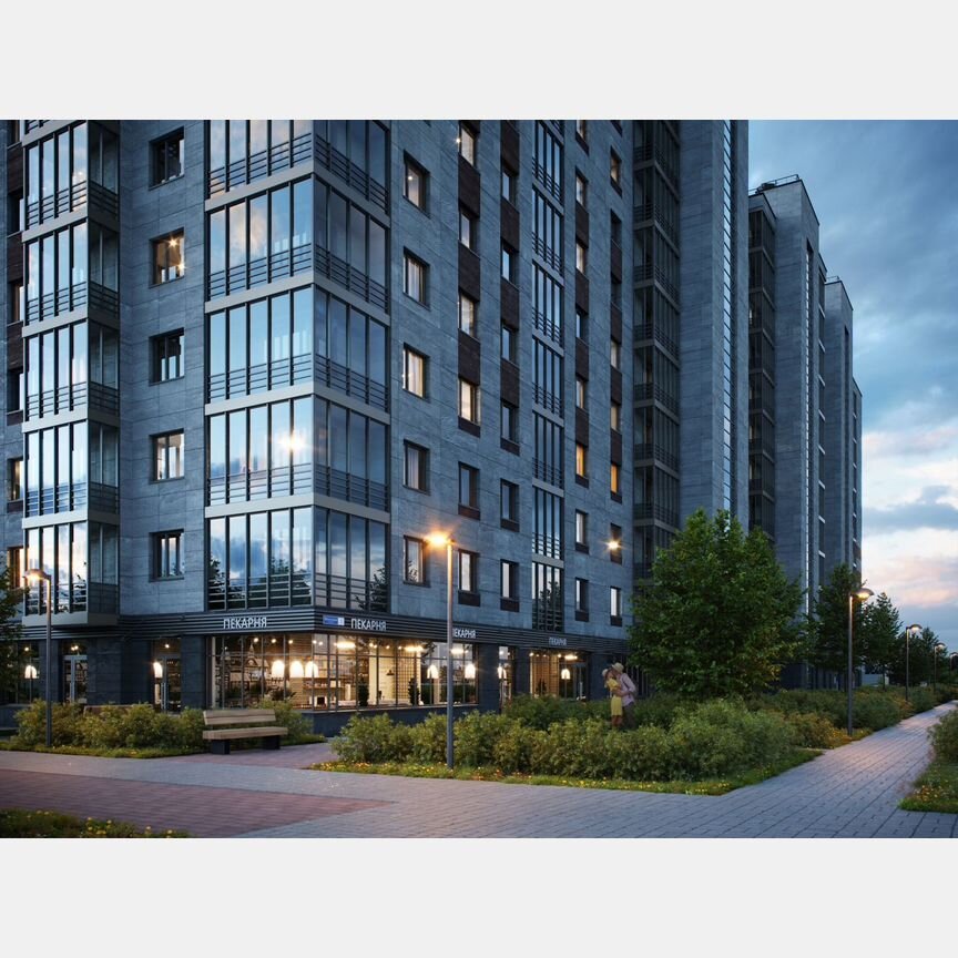 1-к. квартира, 33,4 м², 5/12 эт.