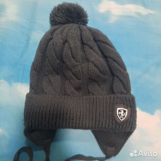 Комплект шапка и снуд детский