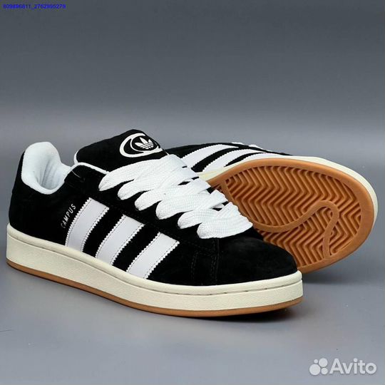 Кроссовки Adidas Campus 00 Black (Арт.77253)