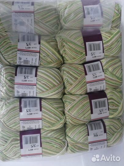 Пряжа д/ручного вязанияcoco print Vita Cotton