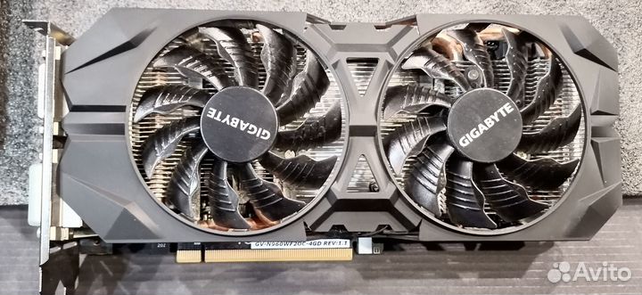 Видеокарта GV-N960WF2OC-4GD (rev. 1.1)