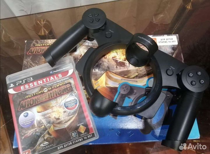 Игра на ps3 + руль для мува