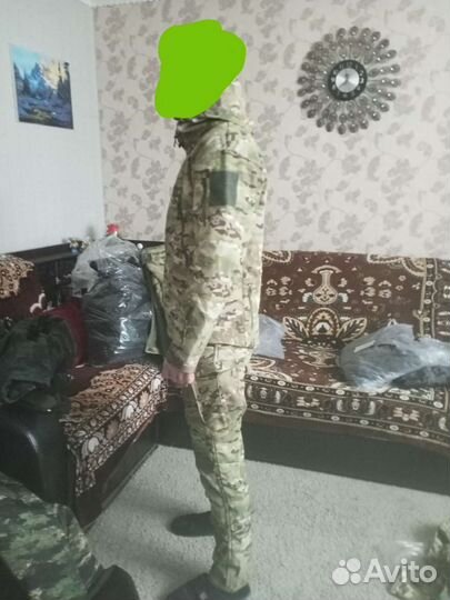 Костюм тактический soft shell мультикам