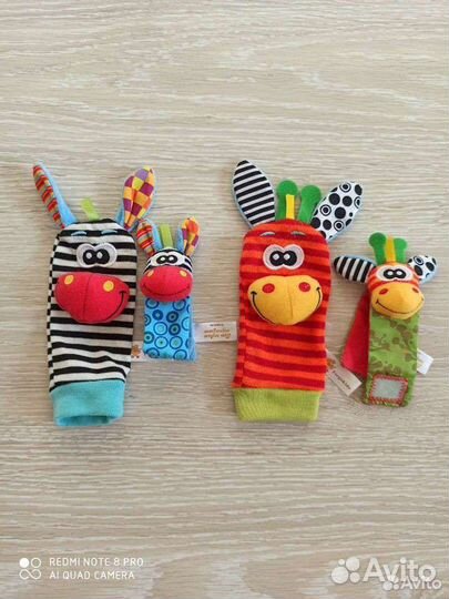Носочки с игрушками