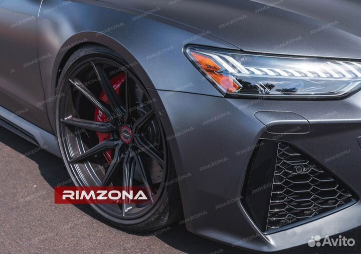 Кованые диски R22 на Audi RS6