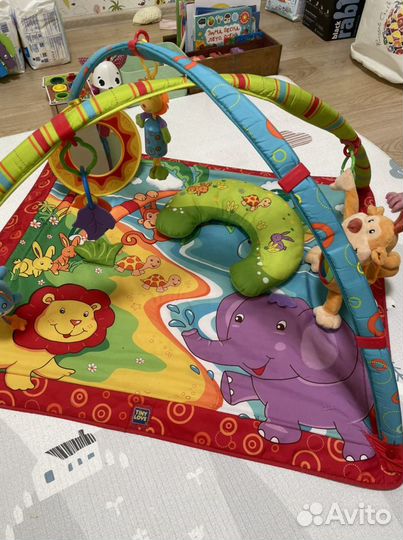 Развивающий коврик tiny love «остров поющей обезья