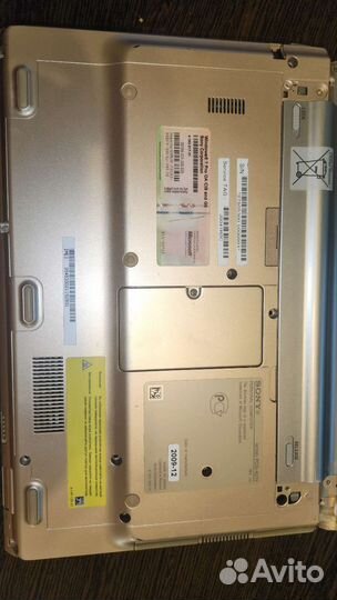 Ноутбук Sony vaio на запчасти