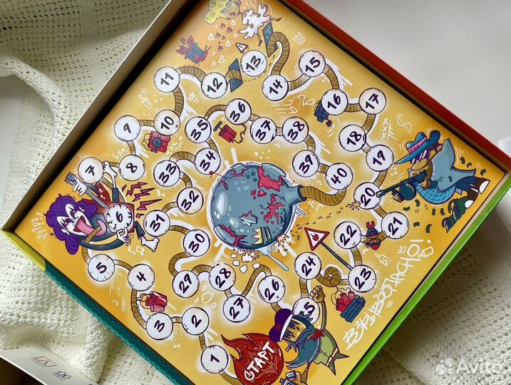 Настольная игра Бомба