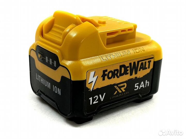 Аккумулятор DeWalt 12V 5 Ah XR Li-ion