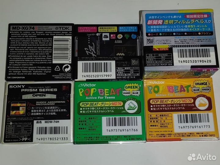 Минидиск TDK Bit Club Kenwood victor daiso axia