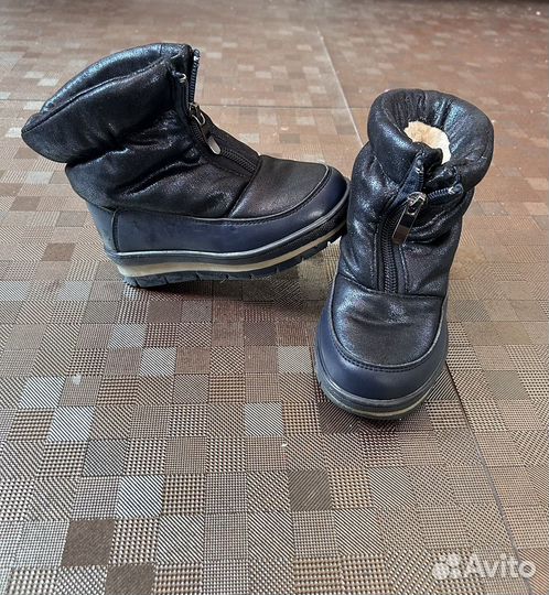 Демисезонные сапоги девочке