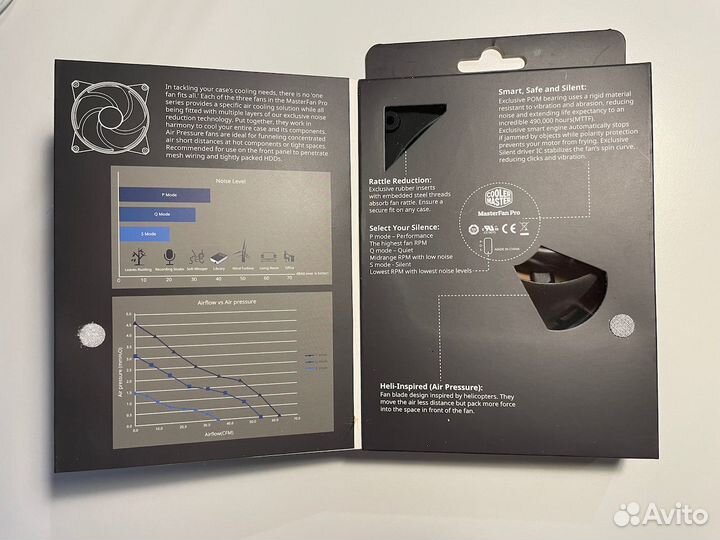 Кулер охлаждения 120мм Cooler Master