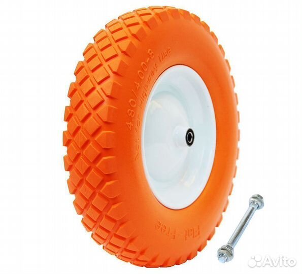 Колесо бескамерное Монолит пена эва 4.00/8 16мм