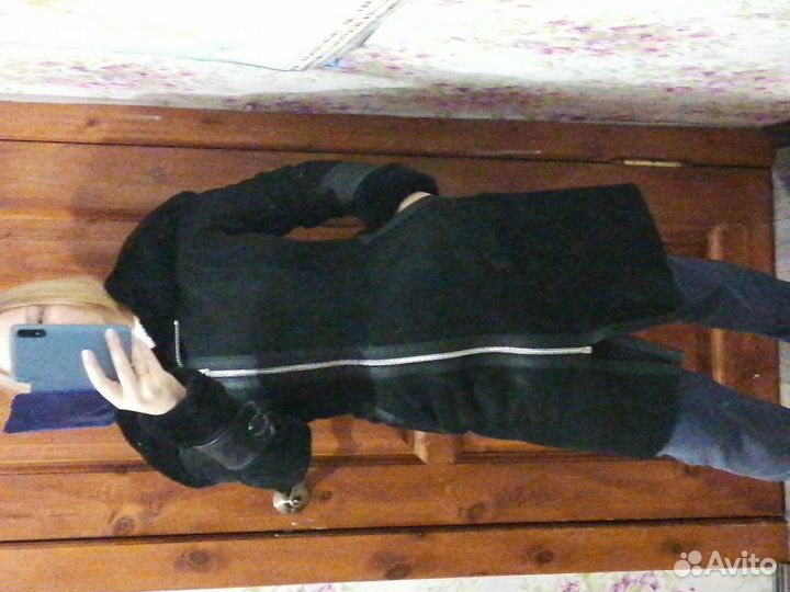 Дубленка натуральная женская 44р