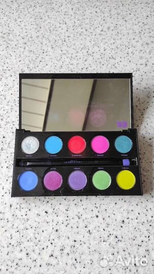 Палетка теней urban decay electric