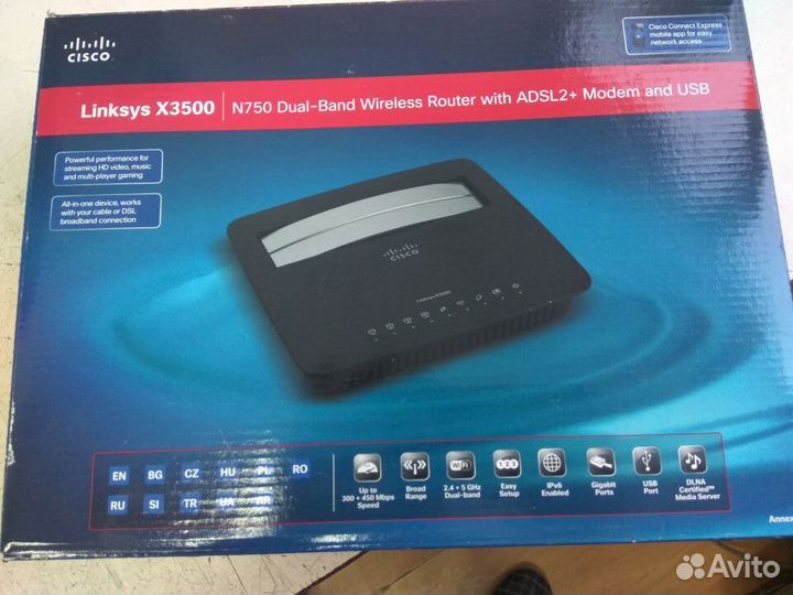 Роутер Tp-link TL-R600vpn, Linksys X3500