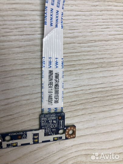 Плата LED индикации на шлейфе viwgr LS-9635P