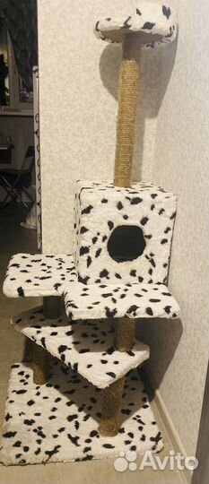 Когтеточка домик для кошки бу