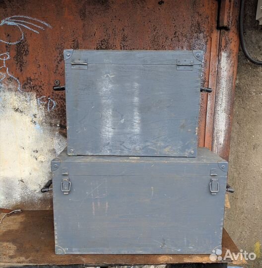 Ящик окованый