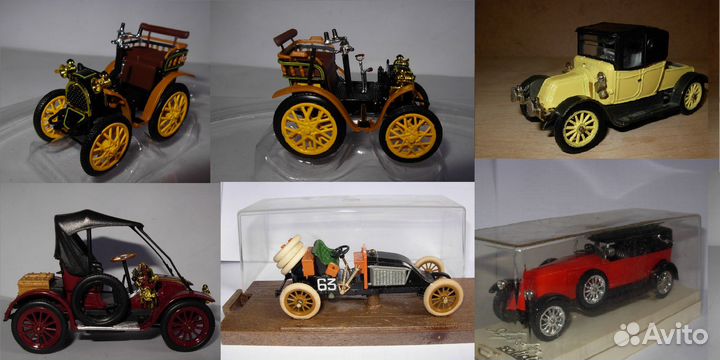 1/43 модели Fondu Renault разные Рено металл