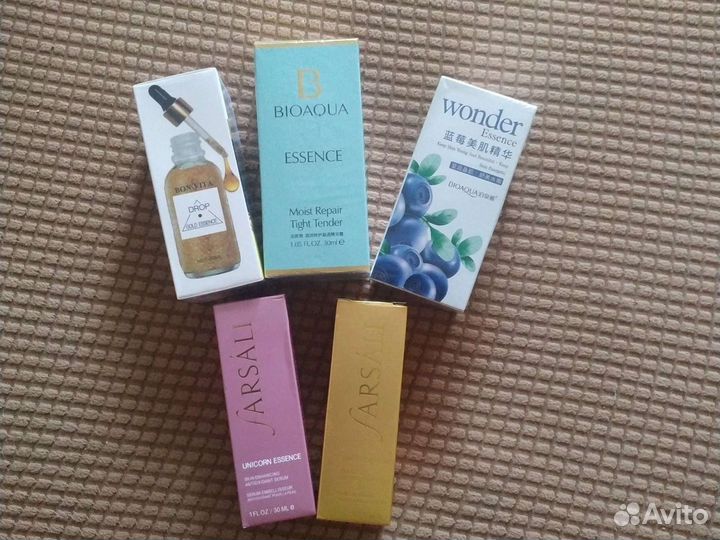 Пузырьковые маски,сыворотки, крем для лица