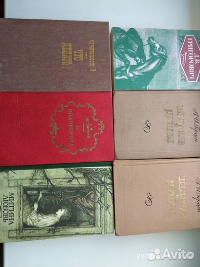 Книги русских писателей 19в