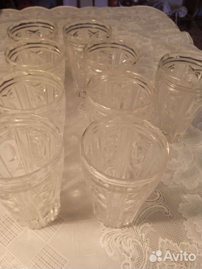 Хрустальные стаканы СССР