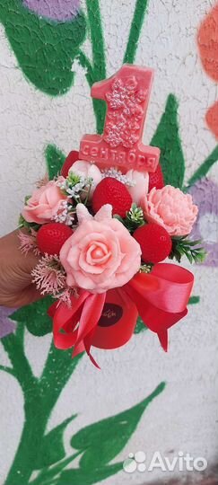 Букет из мыла