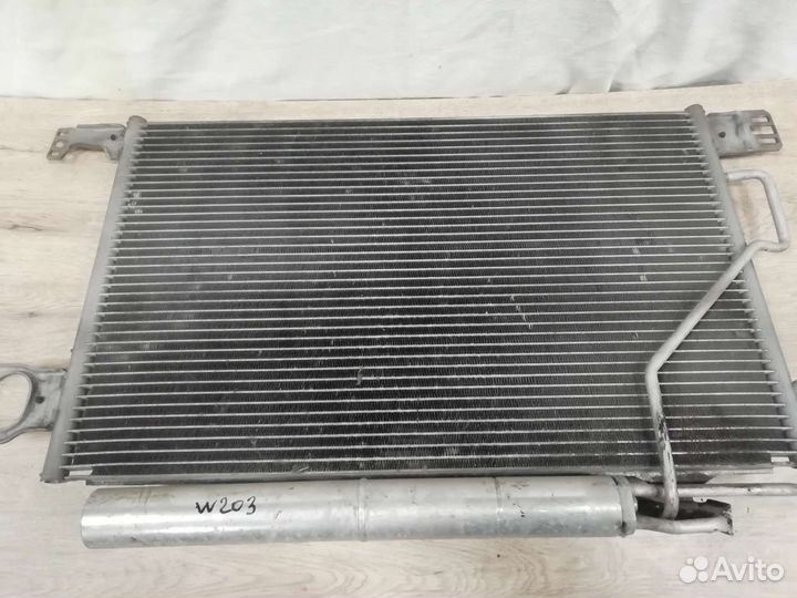 Радиатор кондиционера Mercedes W203