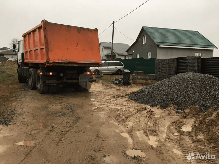 Щебень гравийный 20-40