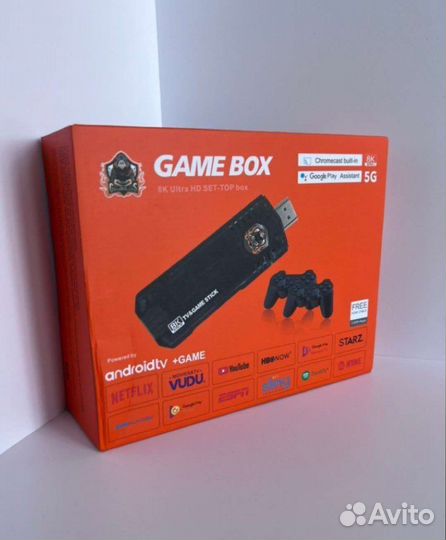 Портативная игровая приставка+ smart tv 10000 игр