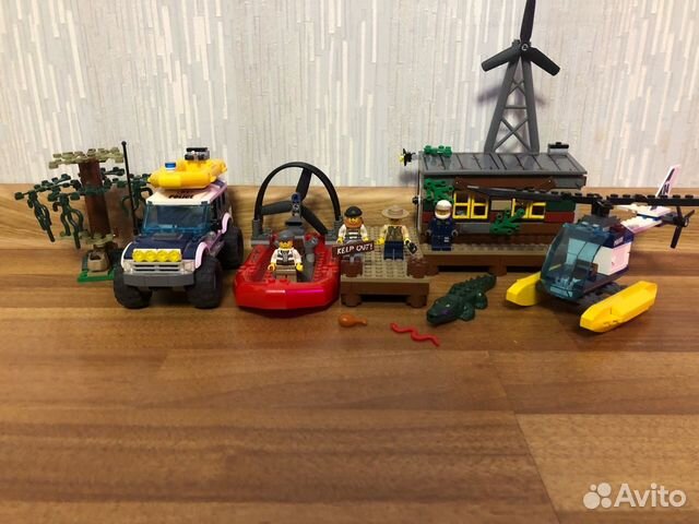 Лего болотная полиция 60066 и 60065