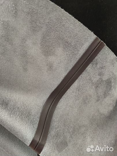 Юбка из экокожи шоколад Calista