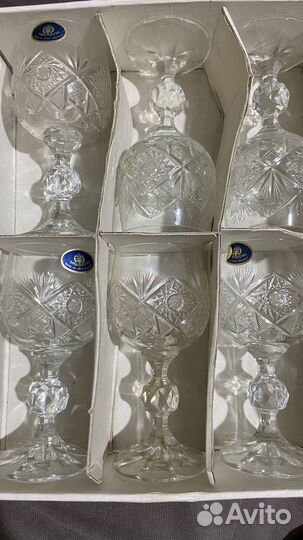 Хрустальные бокалы