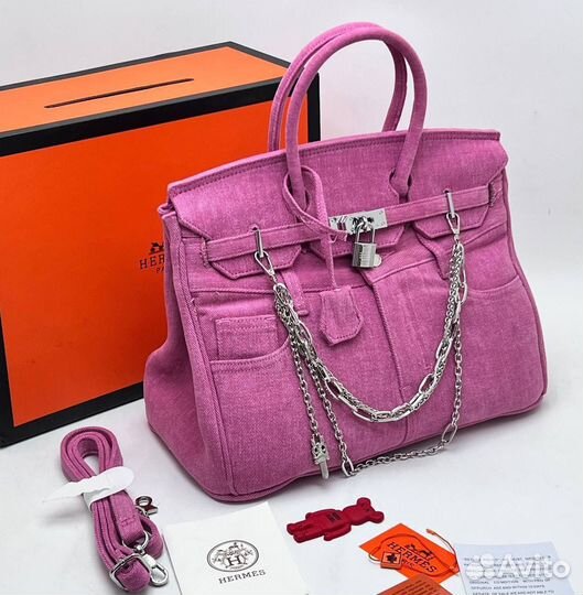 Сумка Hermes denim
