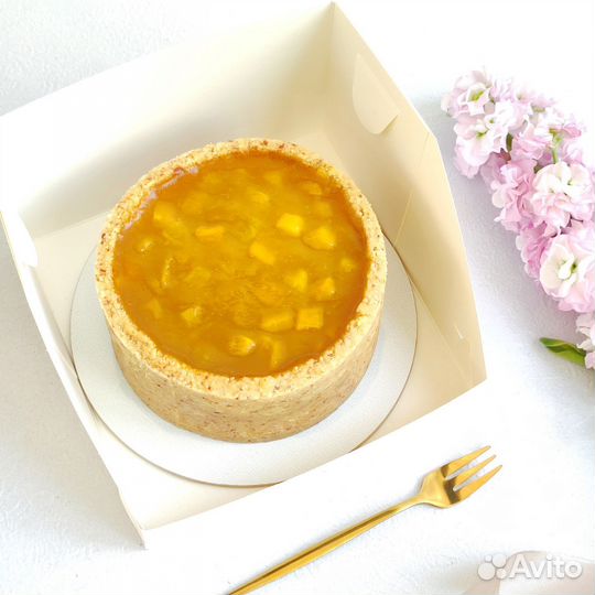Торт Манго бенто чизкейк на заказ в подарок