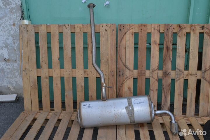 Глушитель поломанный Toyota Rav 4 50 2019-2024 г.в