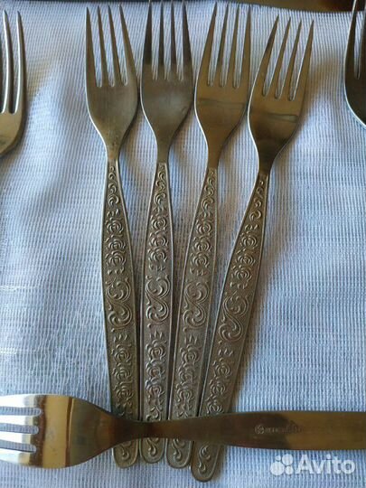 Столовые приборы ссср, ложки, вилки, ножи