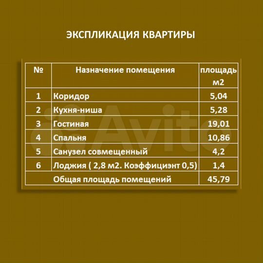 1-к. квартира, 45,8 м², 2/25 эт.