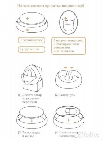 Кокон для новорожденных