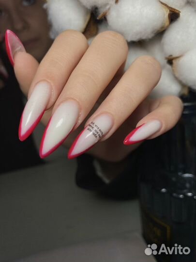 Коррекция наращённых ногтей