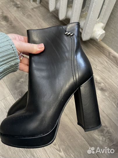 Ботильоны натуральная кожа